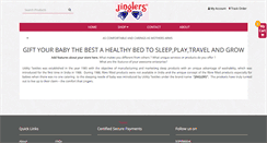 Desktop Screenshot of jinglersproducts.com